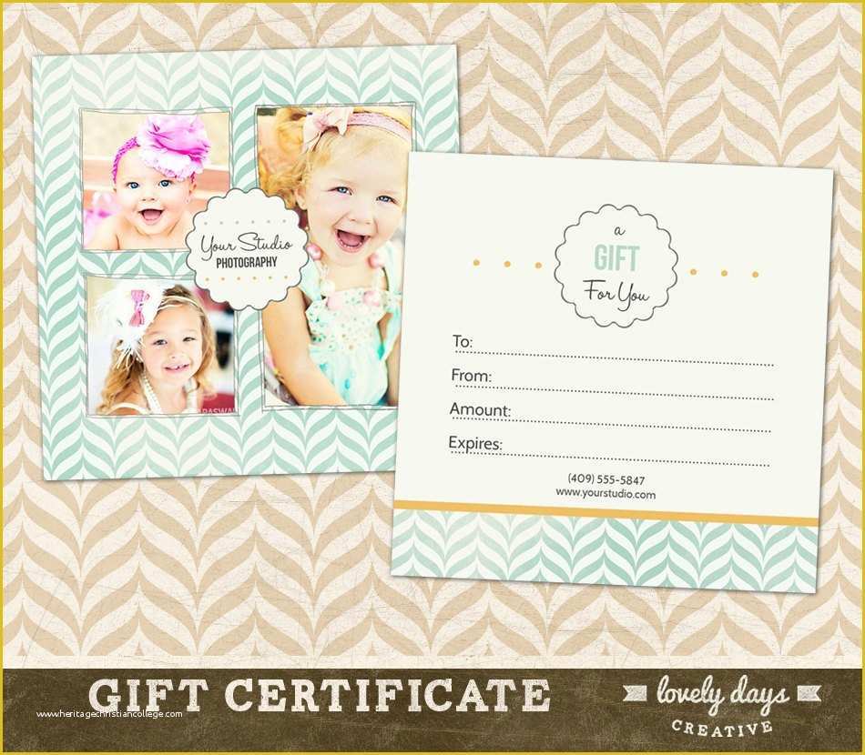 Photography Gift Certificate Template Free Of Graphy Gift Certificate Template for by