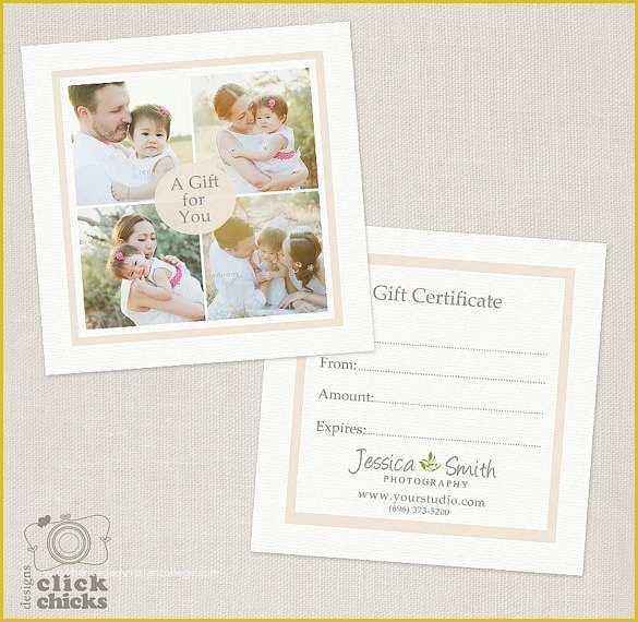 Photography Gift Certificate Template Free Of Graphy Gift Certificate Templates – 17 Free Word