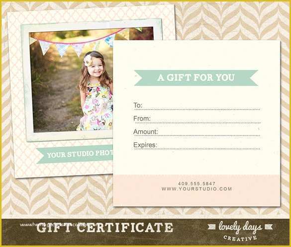 Photography Gift Certificate Template Free Of Graphy Gift Certificate Templates – 17 Free Word