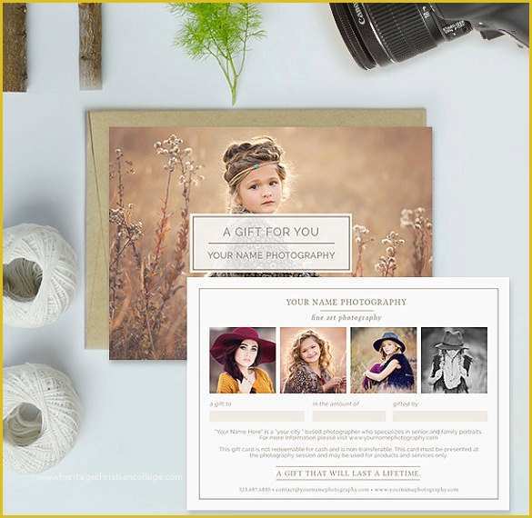 Photography Gift Certificate Template Free Of Graphy Gift Certificate Templates – 17 Free Word