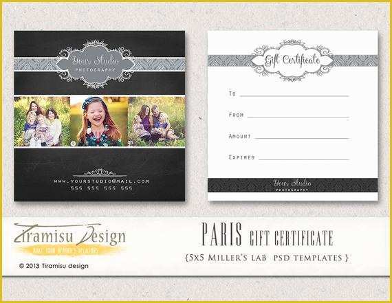 Photography Gift Certificate Template Free Of Items Similar to Graphy Gift Certificate Photoshop