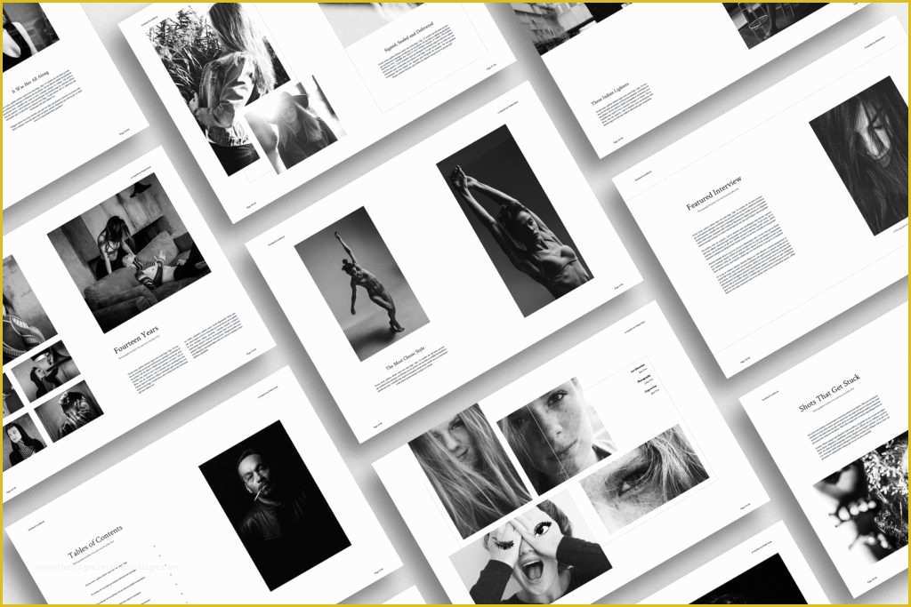 Photography Portfolio Template Indesign Free Of 65 Fresh Indesign Templates and where to Find More Redokun