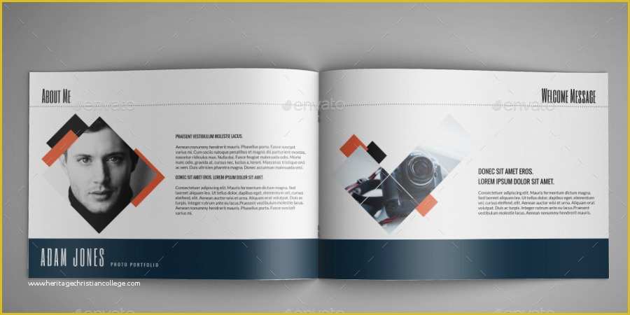 Photography Portfolio Template Indesign Free Of Portfolio A4 Indesign Template 0010 by Annozio