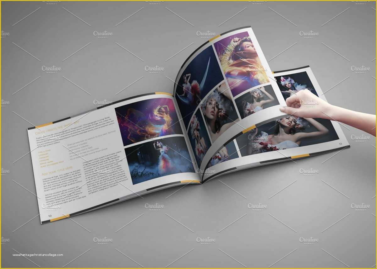 Photography Portfolio Template Indesign Free Of Portfolio Artbook for Indesign Templates Creative Market