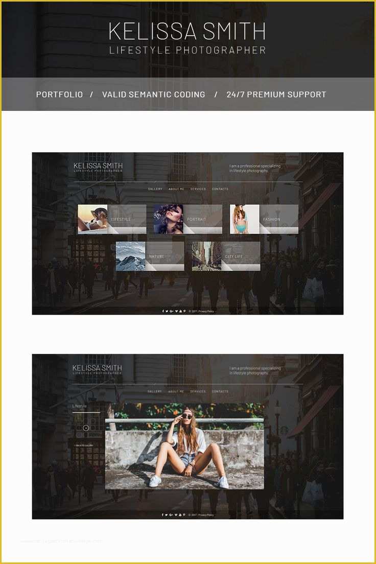 Photography Portfolio Website Templates Free Of 3244 Best New Website Templates Images On Pinterest