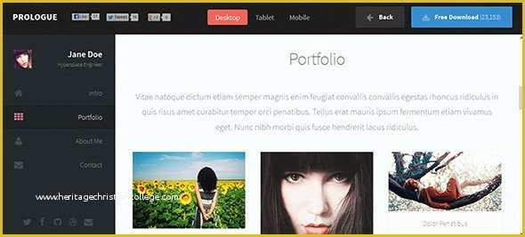 Photography Portfolio Website Templates Free Of 39 Modern Portfolio Graphy HTML Website Templates