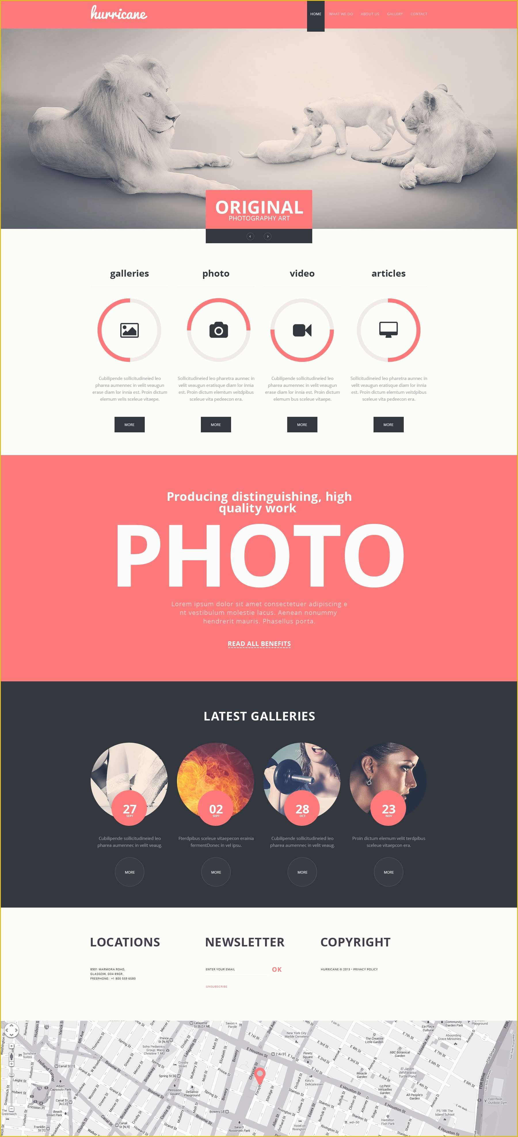 Photography Portfolio Website Templates Free Of Grapher Portfolio Website Template