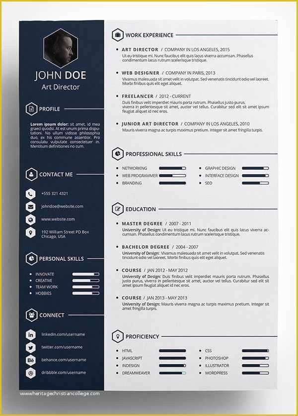 Photoshop Resume Template Free Of Shop Resume Template Free