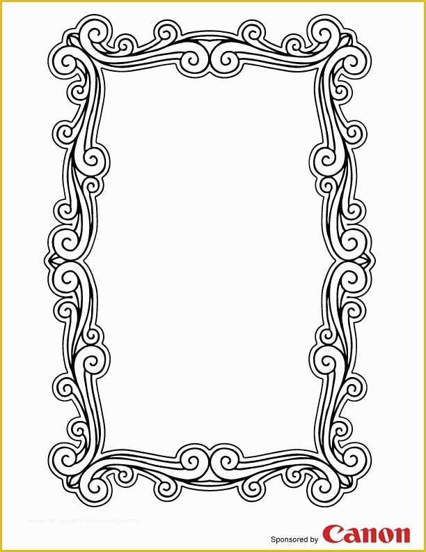 Picture Frame Templates Free Of Best 25 Printable Frames Ideas On Pinterest