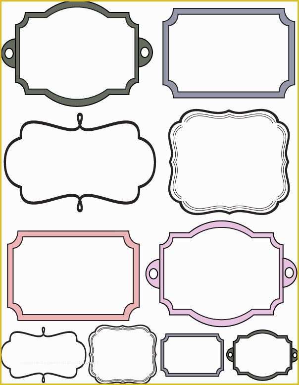 Picture Frame Templates Free Of Custom Crops Free Scrapbook Elements Labels More