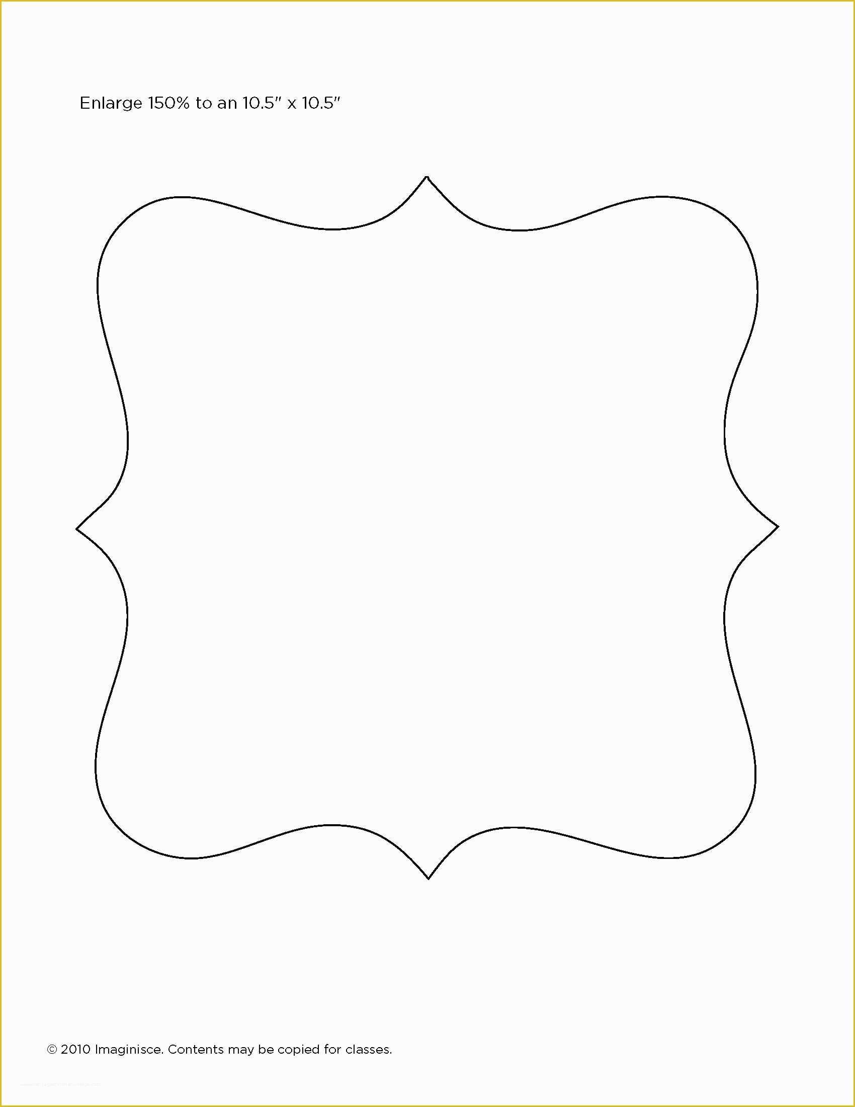 Picture Frame Templates Free Of Template for Picture Frame Manualidades