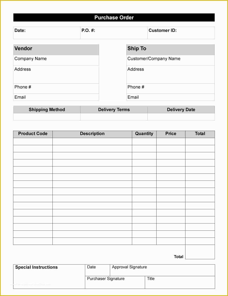 Picture order form Template Free Of 40 order form Templates [work order Change order More]