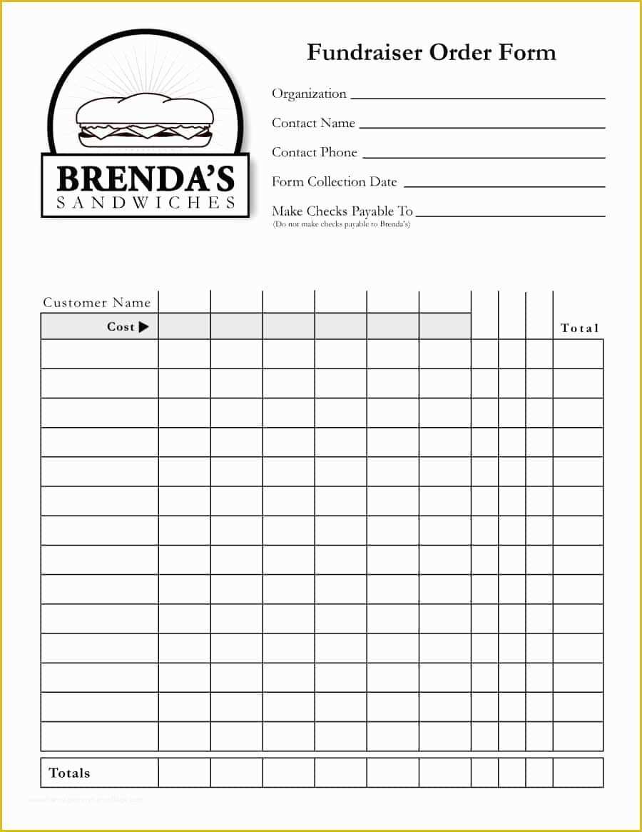 Picture order form Template Free Of 40 order form Templates [work order Change order More]