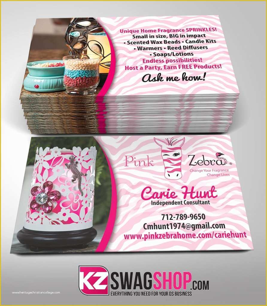 Pink Zebra Business Card Template Free Of Pink Zebra Business Cards Business Card Design Inspiration
