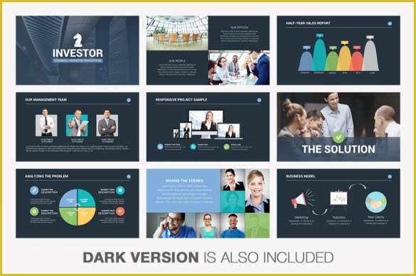 Pitch Deck Powerpoint Template Free Of 12 Business Keynote Templates – Free Sample Example