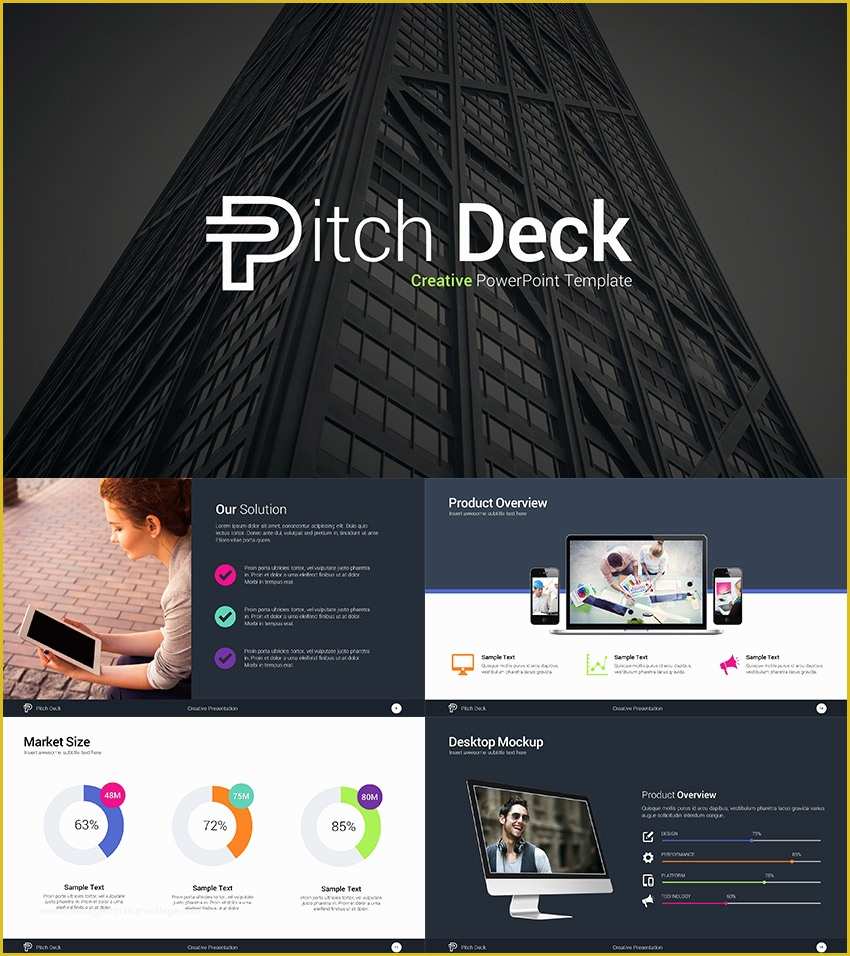 Pitch Deck Powerpoint Template Free Of 25 Best Pitch Deck Templates for Business Plan Powerpoint