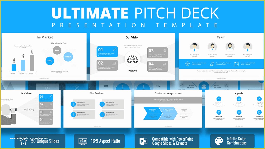Pitch Deck Template Powerpoint Free Download Of 7757 01 Ultimate Pitch Deck Powerpoint Template Slidemodel