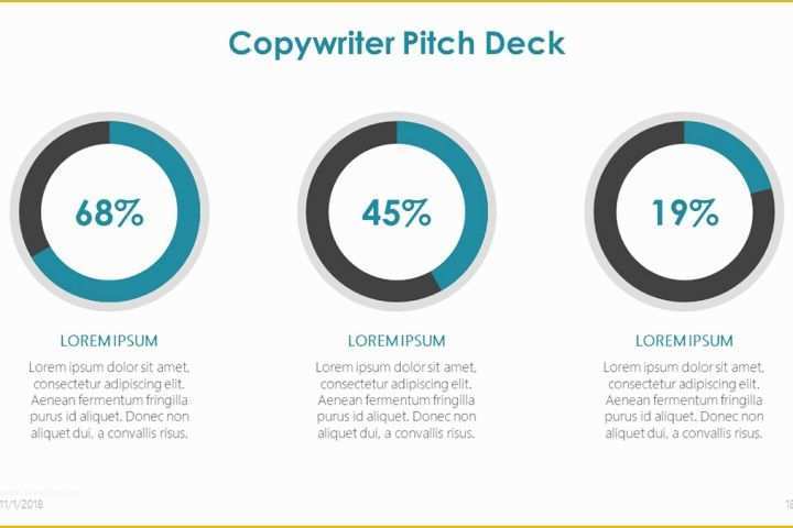 Pitch Deck Template Powerpoint Free Download Of Copywriter Pitch Deck
