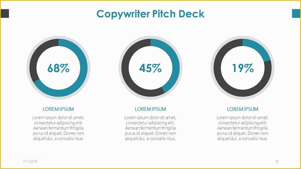 Pitch Deck Template Powerpoint Free Download Of Copywriter Pitch Deck