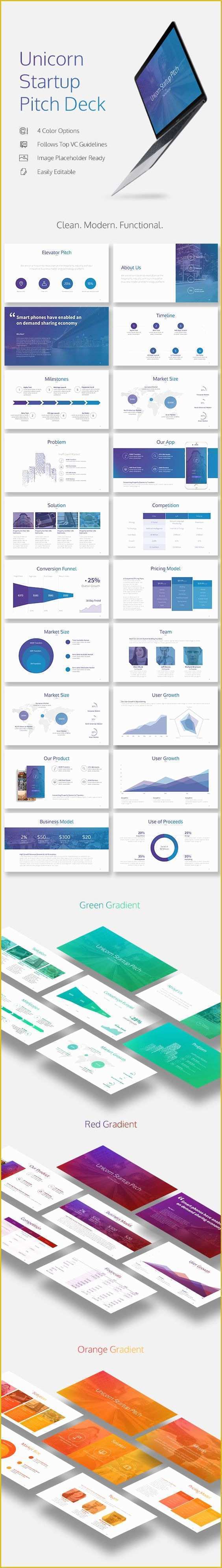 Pitch Deck Template Powerpoint Free Download Of Powerpoint Startups and Decks On Pinterest