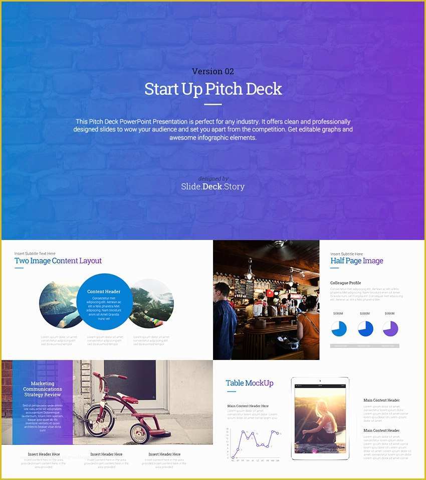 Pitch Deck Template Powerpoint Free Of 25 Best Pitch Deck Templates for Business Plan Powerpoint