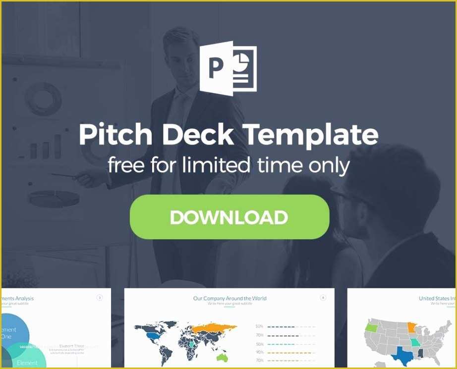 Pitch Deck Template Powerpoint Free Of Creating A Pitch Deck In Powerpoint Free Template Included