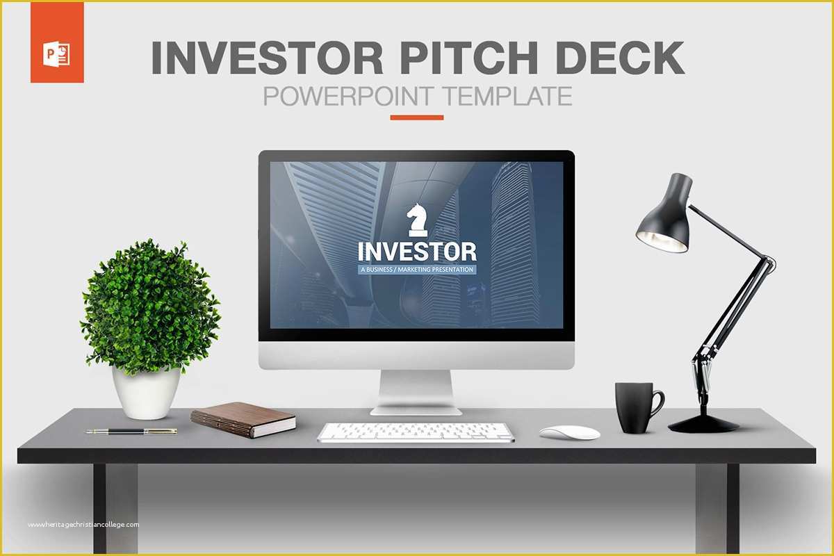 Pitch Deck Template Powerpoint Free Of Investor Pitch Deck Powerpoint Template On Behance