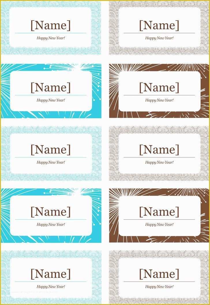 Place Card Template Free Download Of 3 Place Card Template Free Download