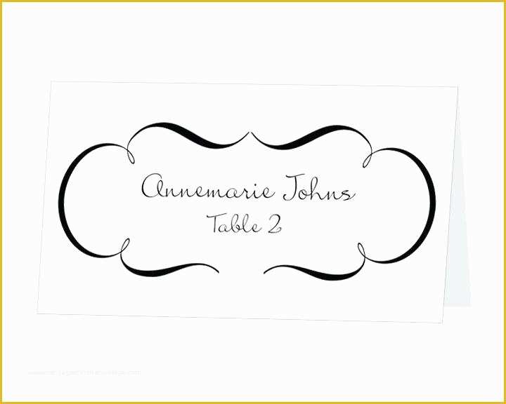 Place Card Template Free Download Of Instant Download Print at Home Place Cards Template