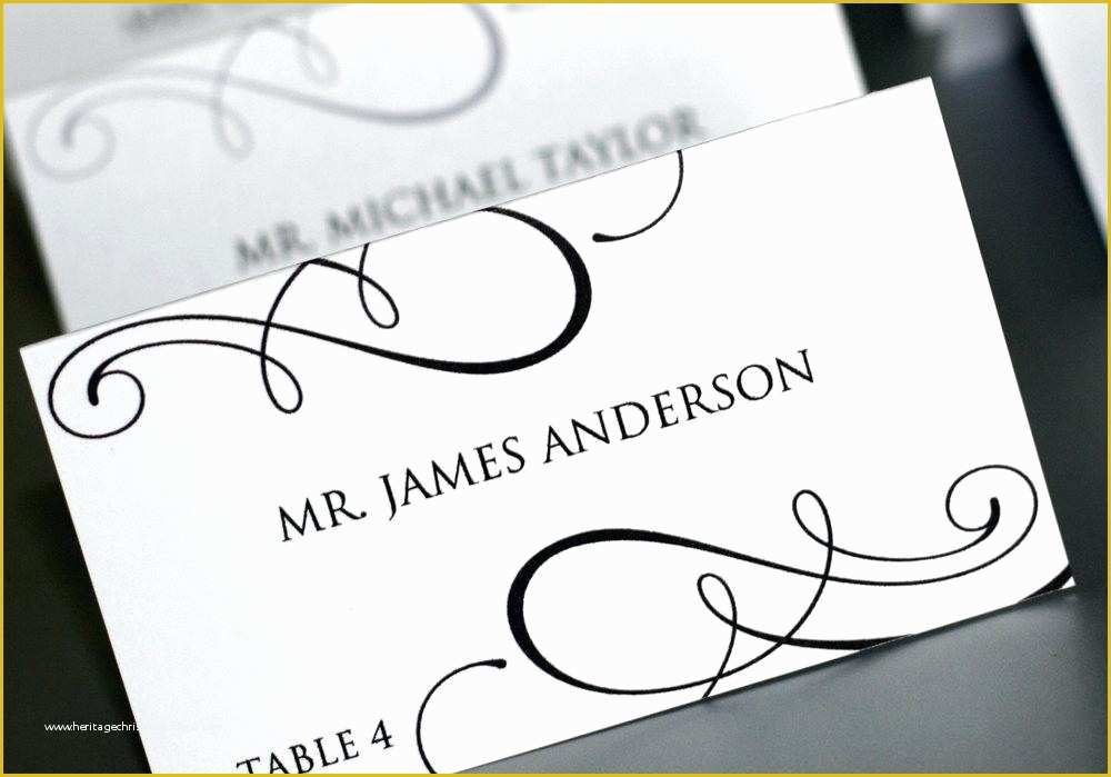 Place Card Template Free Download Of Place Card Template Free Download Free Place Card Template