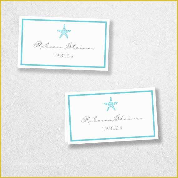 Place Card Template Free Download Of Printable Place Card Template Instant Download Escort Card