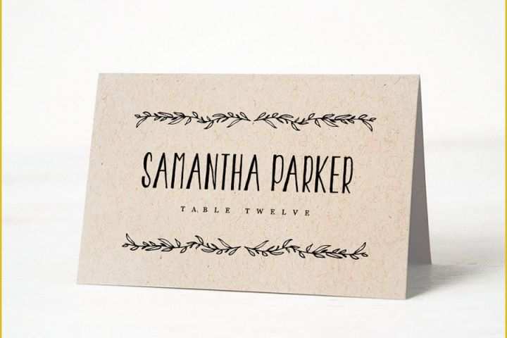 Place Card Template Free Download Of Printable Place Card Template Wedding Place Cards Editable