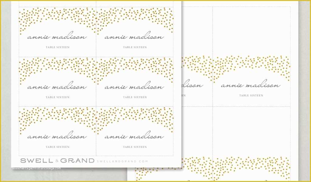Place Card Template Free Download Of Printable Wedding Place Cards Luxury Printable Place Card