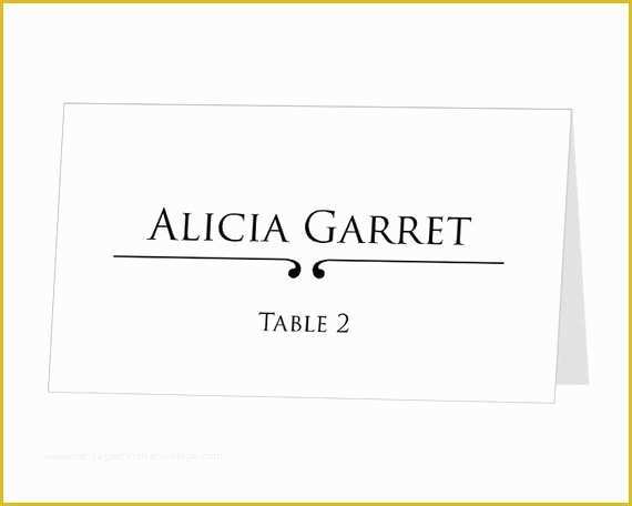 Place Card Template Free Download Of Unavailable Listing On Etsy