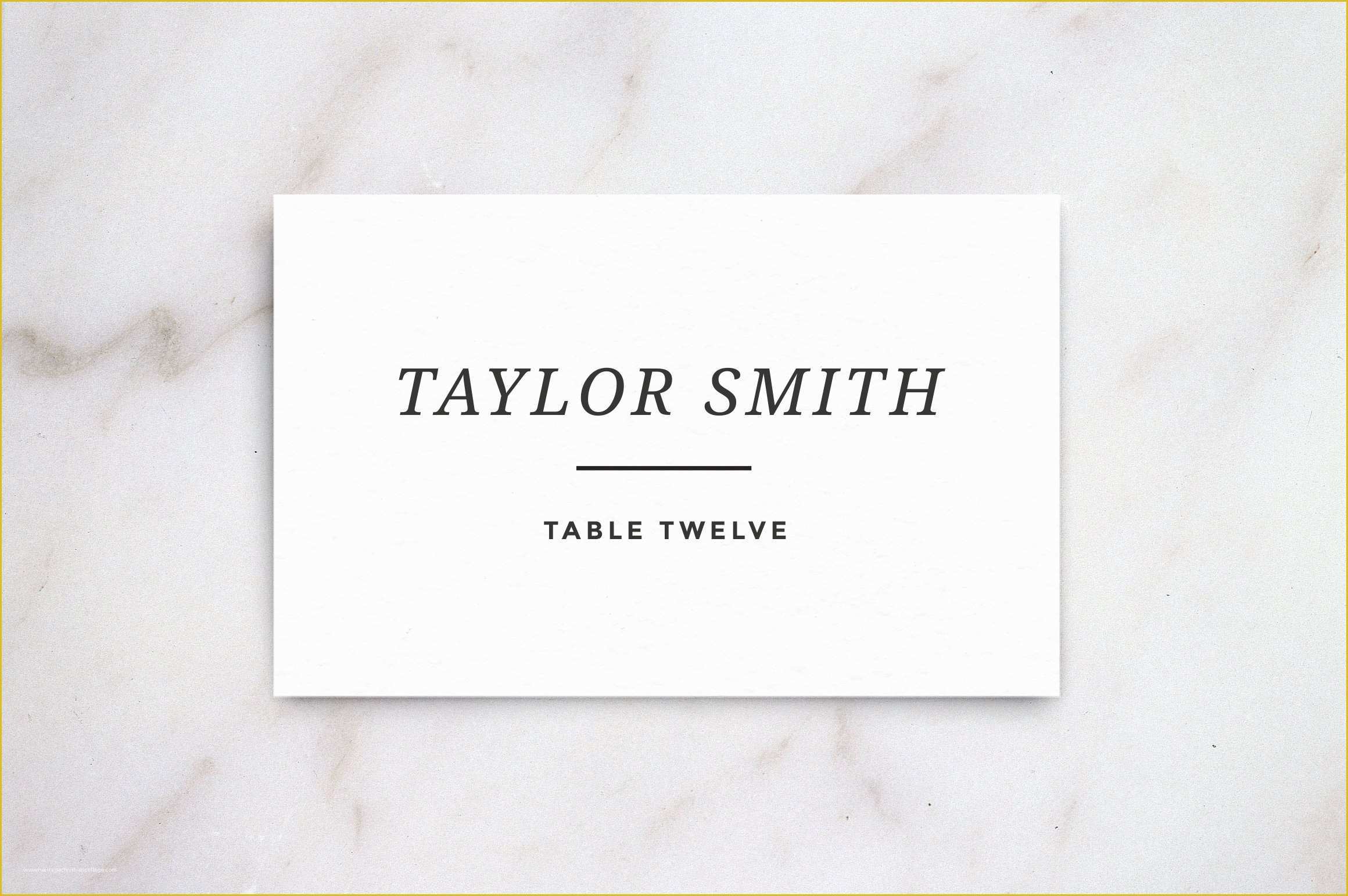 Place Card Template Free Download Of Wedding Table Place Card Template Card Templates