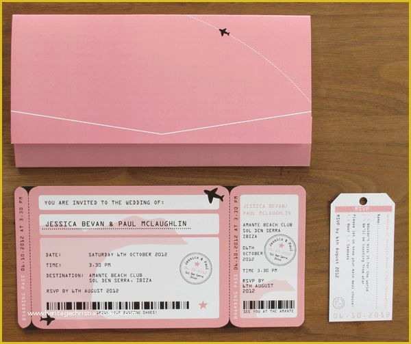 Plane Ticket Wedding Invitation Template Free Of 25 Best Ideas About Boarding Pass Invitation On Pinterest