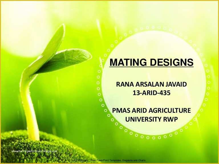 Plant Powerpoint Templates Free Download Of Mating Designs