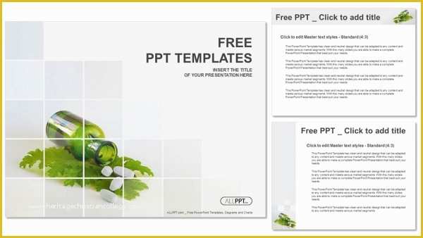 Plant Powerpoint Templates Free Download Of Medicine Herb and Herbal Pills Powerpoint Templates