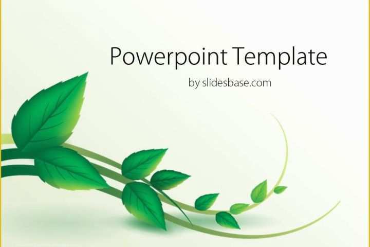 Plant Powerpoint Templates Free Download Of Nature