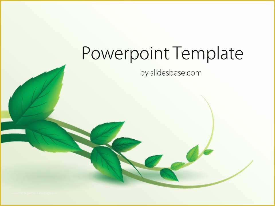 Plant Powerpoint Templates Free Download Of Nature