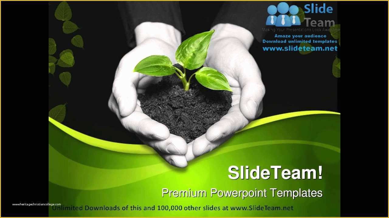 Plant Powerpoint Templates Free Download Of Save Plant Nature Powerpoint Templates themes and