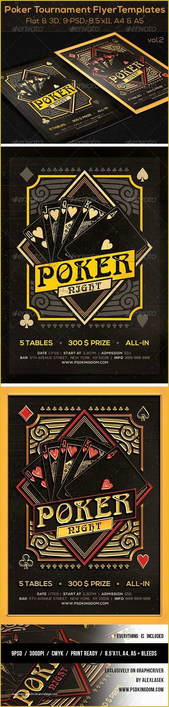 Poker tournament Flyer Template Free Of Poker tournament Poster Template Free software Free Download