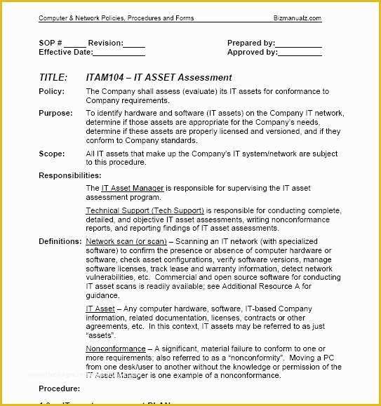 Policy and Procedure Template Free Of Policy & Procedure Template Pccc