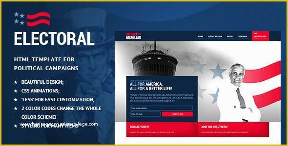 Political Campaign Website Templates Free Of 20 Awesome Charity Non Profit HTML Website Templates 2015