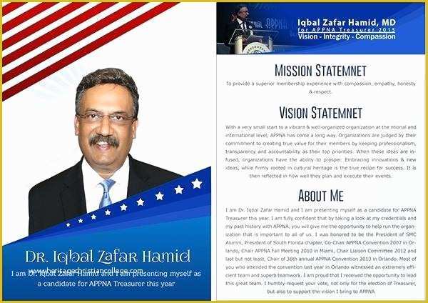 Political Campaign Website Templates Free Of Presidential Election In the Poster Template Design