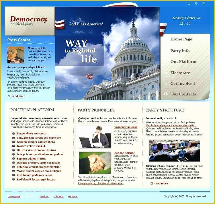 Political Campaign Website Templates Free Of Successful Campaign Planning 6 Simple Steps Network for