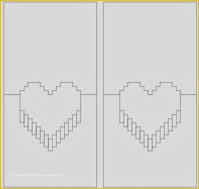Pop Up Card Templates Free Download Of Diy Heart Pop Out Card the Idea King