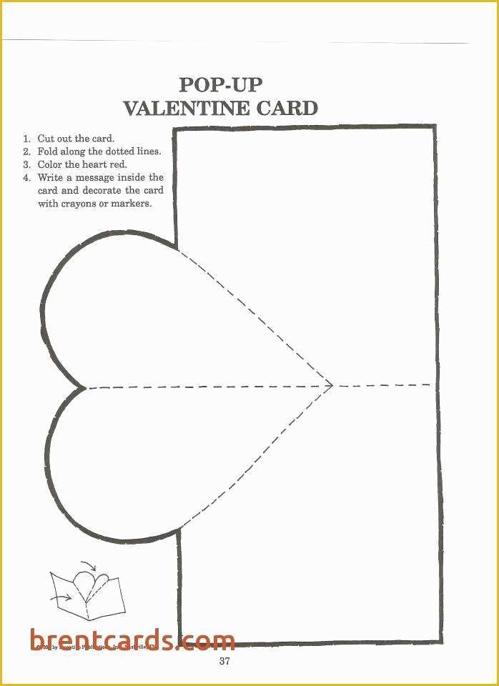 Pop Up Card Templates Free Download Of Pop Out Card Template