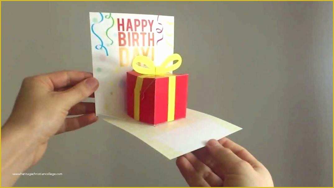 Pop Up Card Templates Free Download Of Pop Up Birthday Card Templates Free Download Inspirational