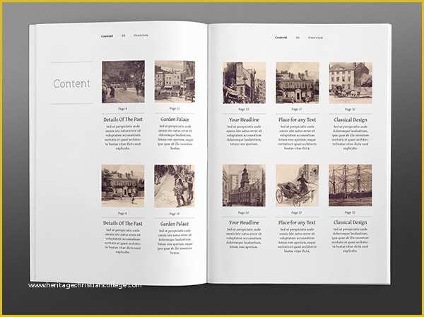 Portfolio Book Template Free Of Classic Book Template Potrait On Behance